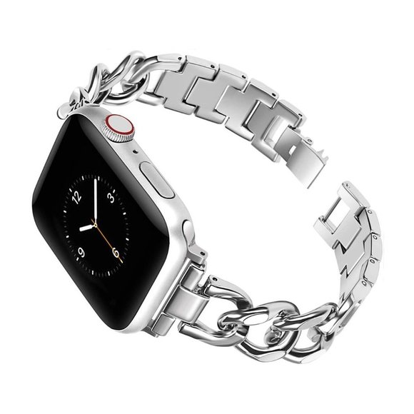 NEW Strap Chain Stainless Band For Apple Watch A - Picture 17 of 17